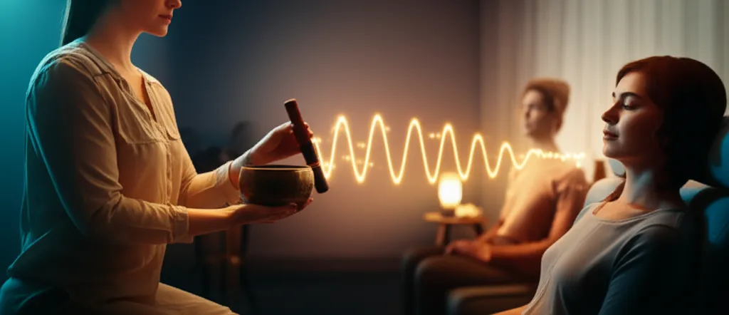 シンギングボウルを使った音楽療法の可能性